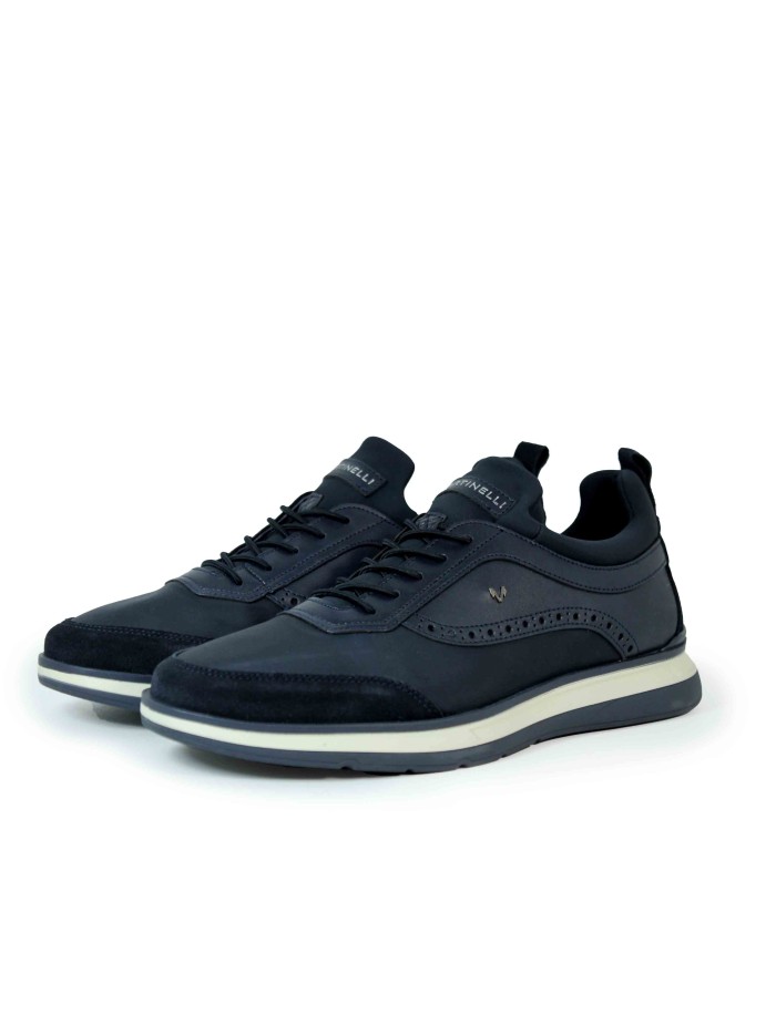 ZAPATILLA ELEGANTES DE PIEL MARTINELLI WALDEN 1606-2733X1 MARINO