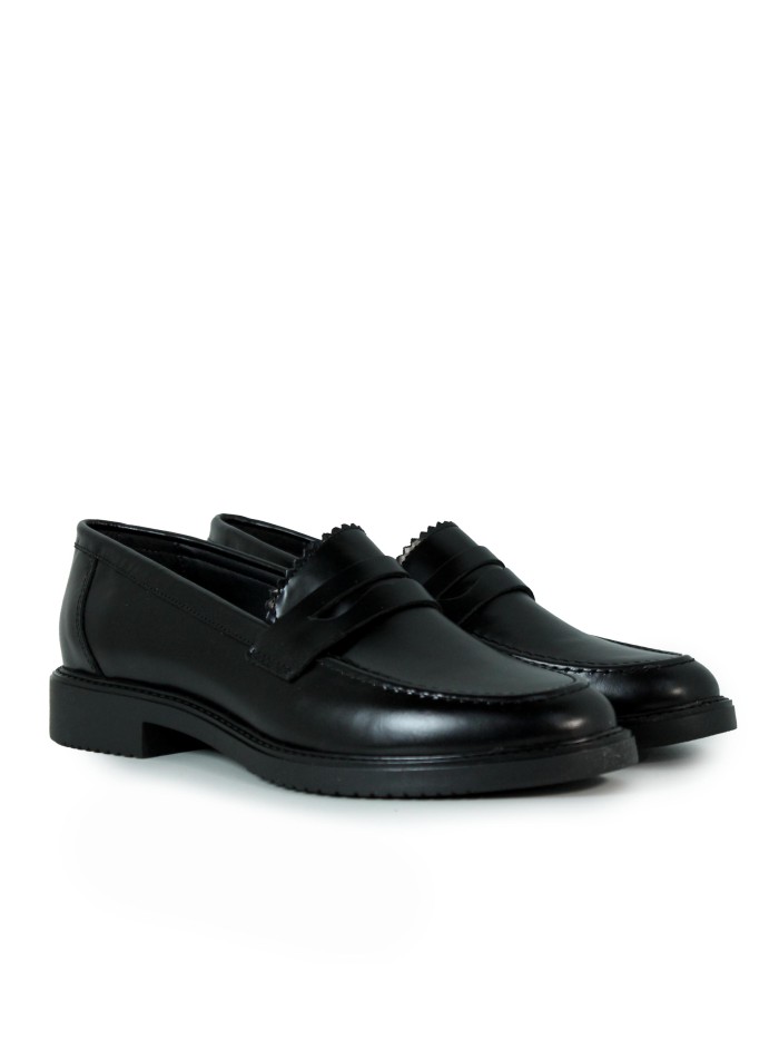 MOCASÍN CLÁSICO ELEGANTE MESQUITASHOES, S.A. 39650 NEGRO MUJER