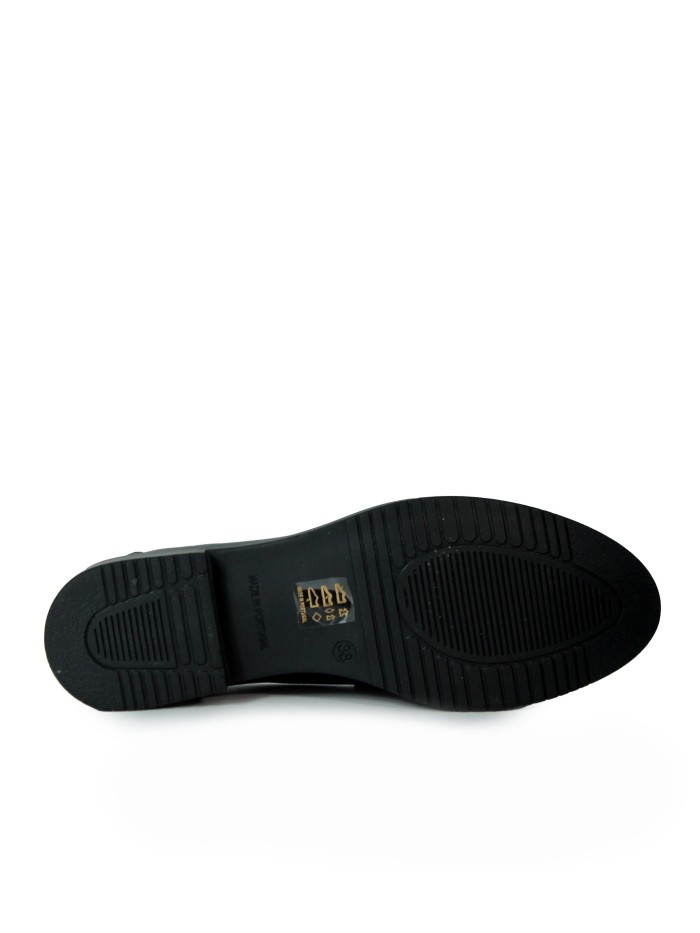 MOCASÍN CLÁSICO ELEGANTE MESQUITASHOES, S.A. 39650 NEGRO MUJER