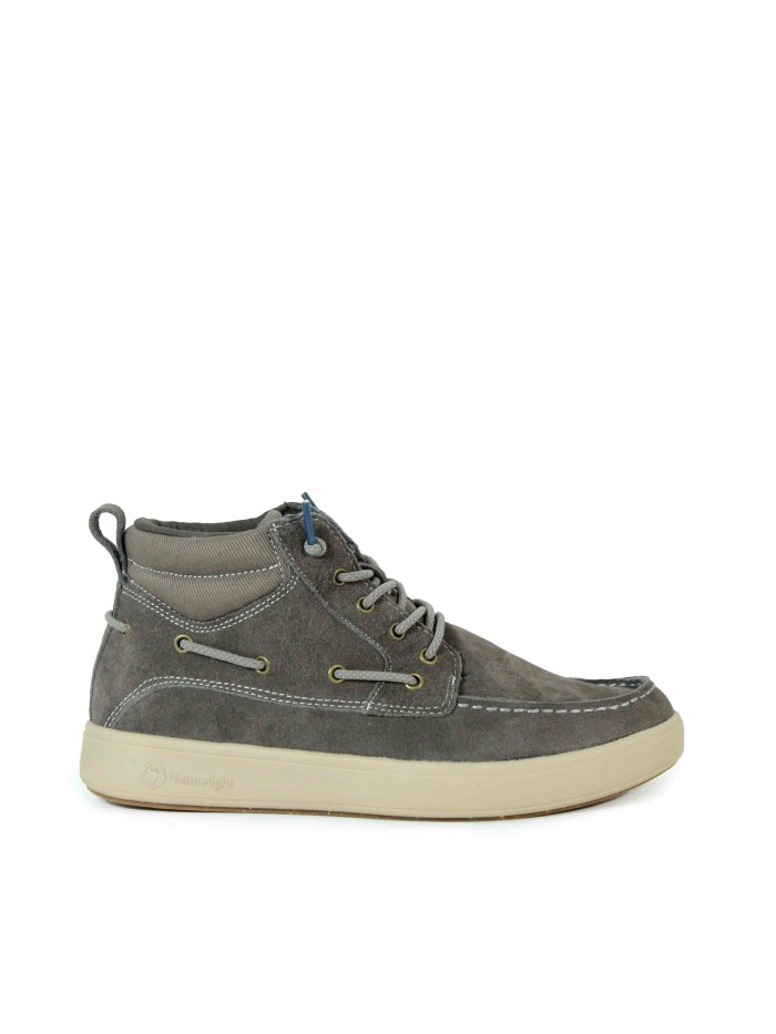 BOTA NÁUTICA ECO CASUAL NATURAL WORLD 8452 GRIS