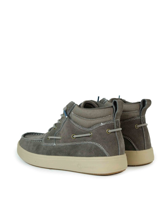 BOTA NÁUTICA ECO CASUAL NATURAL WORLD 8452 GRIS