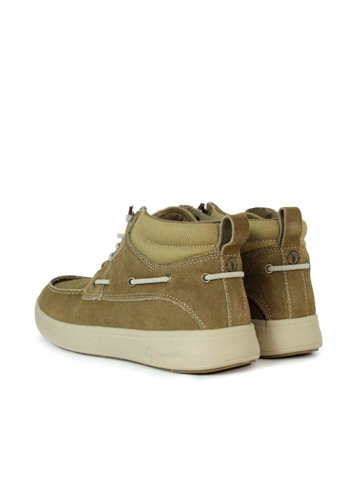 BOTA NÁUTICA ECO CASUAL NATURAL WORLD 8452 CAMEL