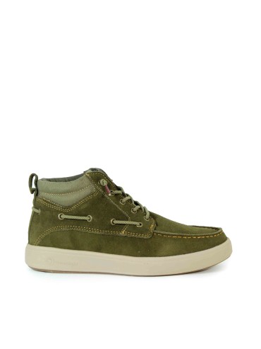 BOTA NÁUTICA ECO CASUAL NATURAL WORLD 8452 KAKI