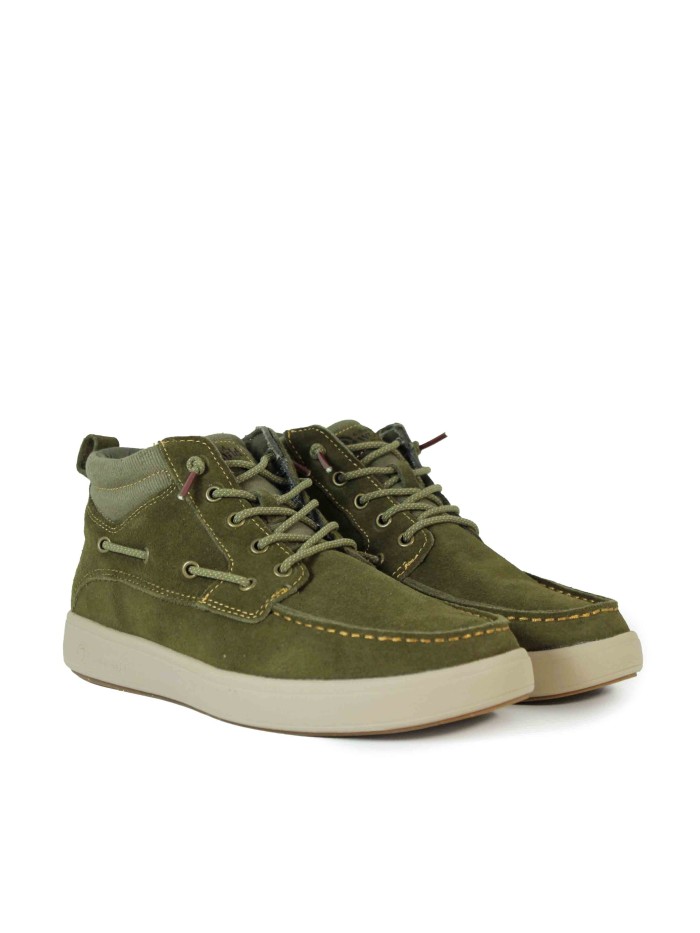 BOTA NÁUTICA ECO CASUAL NATURAL WORLD 8452 KAKI