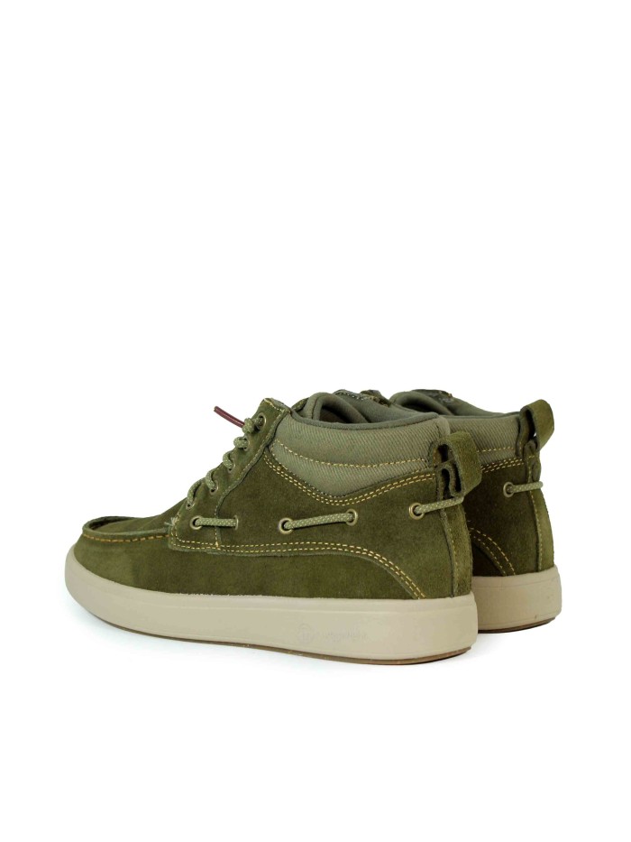 BOTA NÁUTICA ECO CASUAL NATURAL WORLD 8452 KAKI