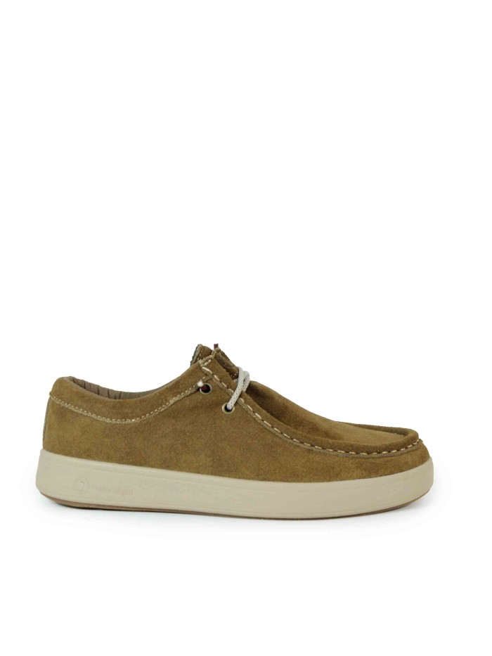 ZAPATO NÁUTICO CASUAL ECO VEGANO NATURAL WORLD 8454 CAMEL