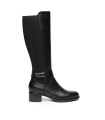 BOTAS DE PIEL TACÓN NERO GIARDINI 14643 NEGRO