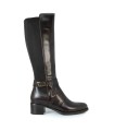 BOTAS DE PIEL TACÓN NERO GIARDINI 14643 CUERO