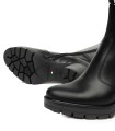 BOTAS DE PIEL TACÓN ALTO NERO GIARDINI 14855 NEGRO
