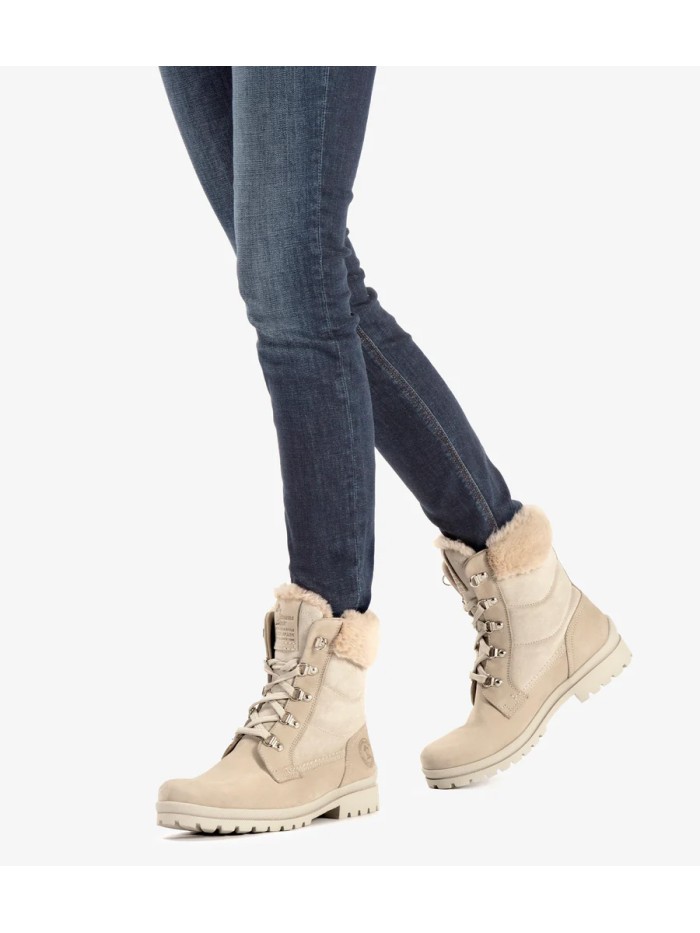 BOTAS PELO MUJER PANAMA JACK TUSCANI B28 HIELO