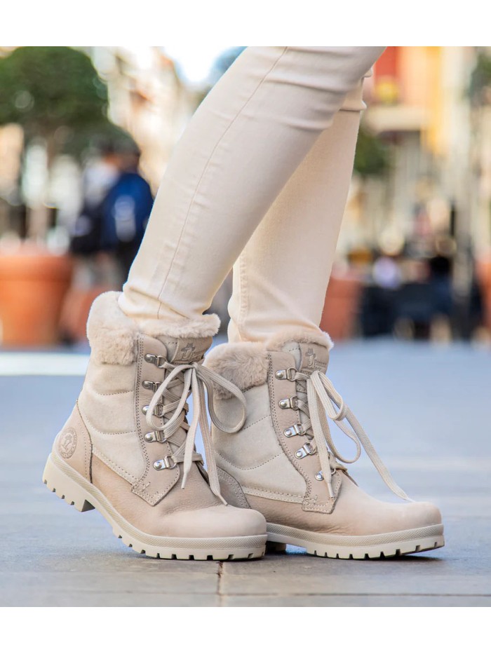BOTAS PELO MUJER PANAMA JACK TUSCANI B28 HIELO