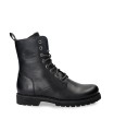 BOTAS PIEL MUJER CON FORRO DE PELO PANAMA JACK FRISIA B1 NAPA NEGRO