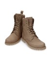 BOTAS PIEL MUJER CON FORRO DE PELO PANAMA JACK FRISIA B30 NAPA TAUPE