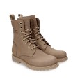 BOTAS PIEL MUJER CON FORRO DE PELO PANAMA JACK FRISIA B30 NAPA TAUPE