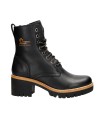 BOTAS DE PIEL CON FORRO INTERIOR DE PELO PANAMA JACK PADMA B11 NEGRO