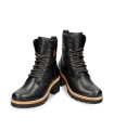 BOTAS DE PIEL CON FORRO INTERIOR DE PELO PANAMA JACK PADMA B11 NEGRO