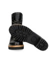 BOTAS DE PIEL CON FORRO INTERIOR DE PELO PANAMA JACK PADMA B11 NEGRO