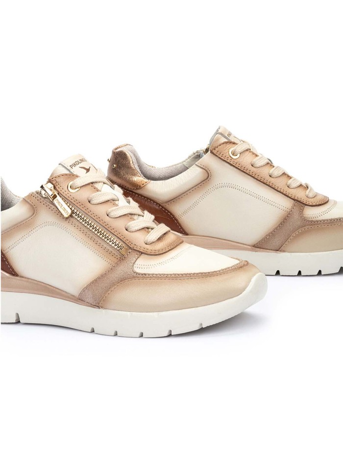ZAPATILLAS URBANAS DE PIEL NEGRAS PIKOLINOS CANTABRIA W4R-6524c2
