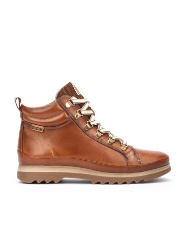 BOTÍN DE MUJER CON CORDONES CUERO PIKOLINOS VIGO W3W-8564