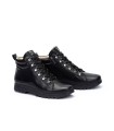 BOTÍN DE MUJER CON CORDONES PIKOLINOS VIGO W3W-8564 NEGRO