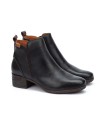 BOTINES NEGROS DE MUJER TACÓN CÓMODO PIKOLINOS MALAGA W6W-8950