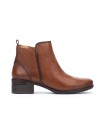 BOTINES DE MUJER CON TACÓN CÓMODO PIKOLINOS MALAGA MALAGA W6W-8950 CUERO