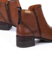 BOTINES DE MUJER CON TACÓN CÓMODO PIKOLINOS MALAGA MALAGA W6W-8950 CUERO