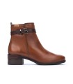 BOTINES DE MUJER CON TACÓN CÓMODO PIKOLINOS MALAGA W6W-8622C1 CUERO