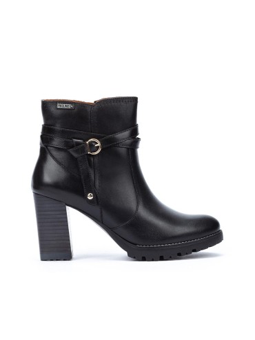 BOTINES NEGROS DE TACÓN PARA MUJER PIKOLINOS CONNELLY W7M-8806