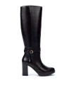 BOTAS DE TACÓN DE CAÑA ALTA MUJER PIKOLINOS CONNELLY W7M-9584 NEGRO