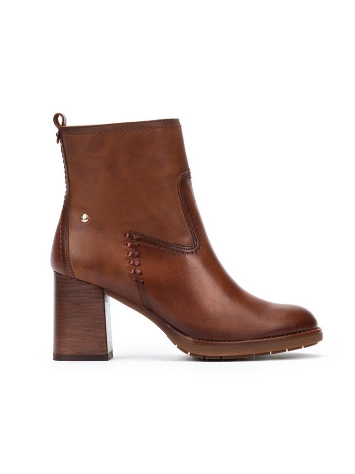 BOTÍN DE TACÓN MUJER PIKOLINOS PALENCIA W9U-8945C1 CUERO