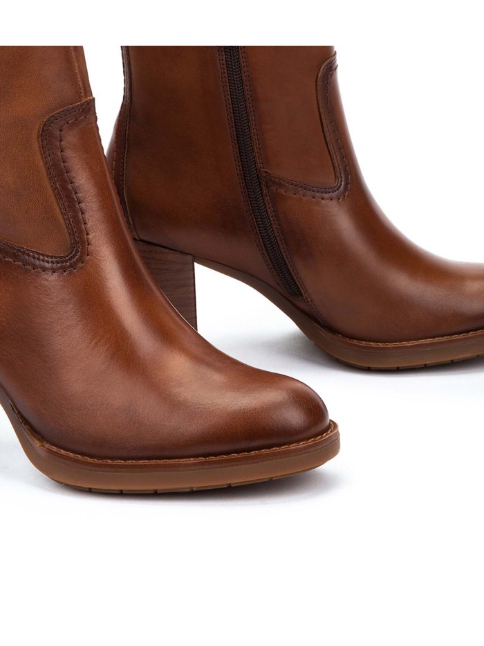 BOTÍN DE TACÓN MUJER PIKOLINOS PALENCIA W9U-8945C1 CUERO