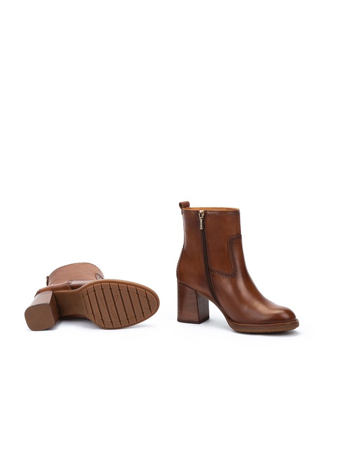 BOTÍN DE TACÓN MUJER PIKOLINOS PALENCIA W9U-8945C1 CUERO