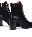 BOTAS DE TACÓN MUJER PIKOLINOS PALENCIA W9U-8955 NEGRO