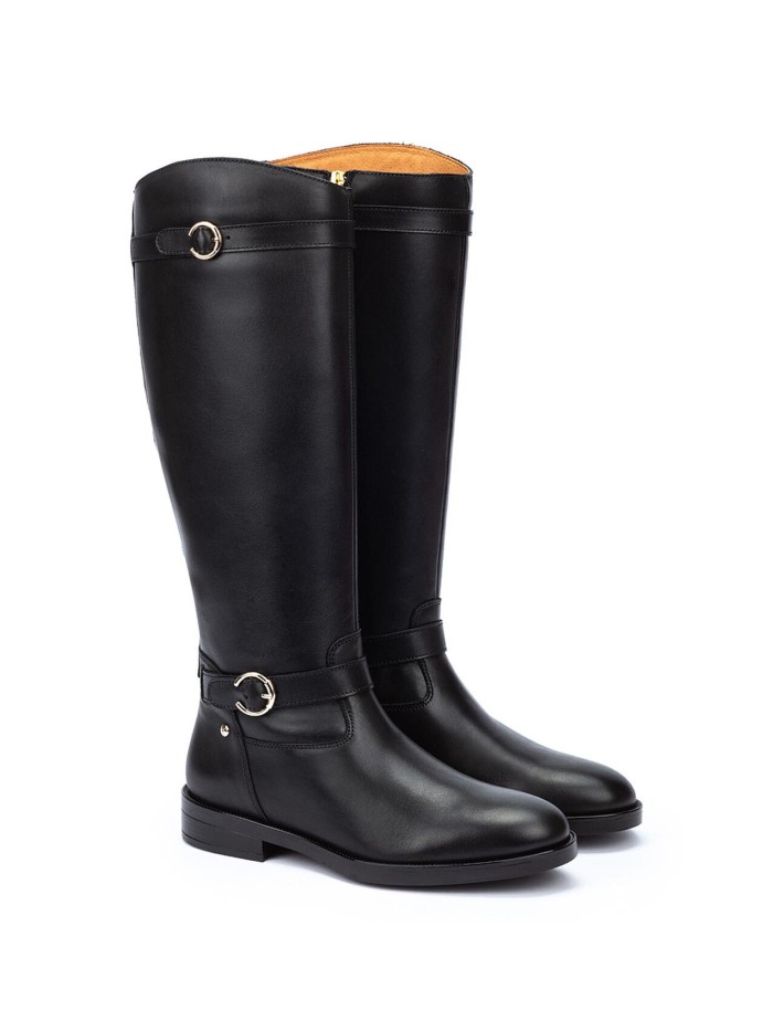 BOTAS DE CAÑA ALTA MUJER PIKOLINOS PUERTOLLANO W3C-9632 NEGRO
