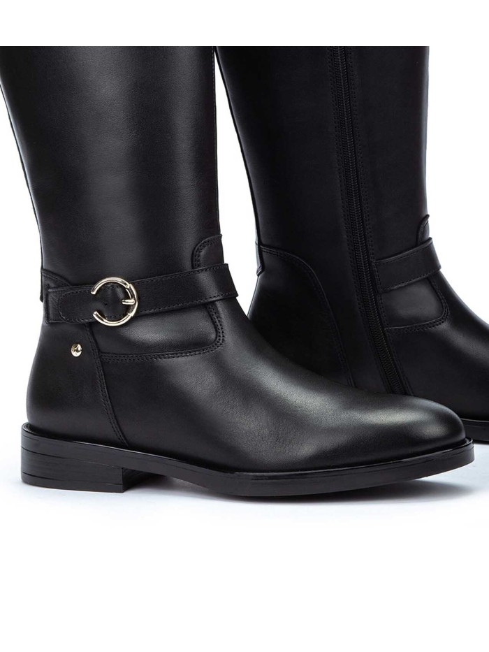 BOTAS DE CAÑA ALTA MUJER PIKOLINOS PUERTOLLANO W3C-9632 NEGRO