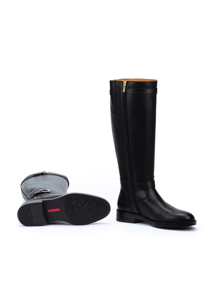 BOTAS DE CAÑA ALTA MUJER PIKOLINOS PUERTOLLANO W3C-9632 NEGRO