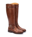 BOTAS PLANAS DE CAÑA ALTA MUJER PIKOLINOS PUERTOLLANO W3C-9632 CUERO