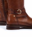 BOTAS PLANAS DE CAÑA ALTA MUJER PIKOLINOS PUERTOLLANO W3C-9632 CUERO