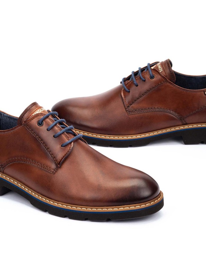 ZAPATO ELEGANTES PARA HOMBRE PIKOLINOS ALARCON M7D-4289 CUERO