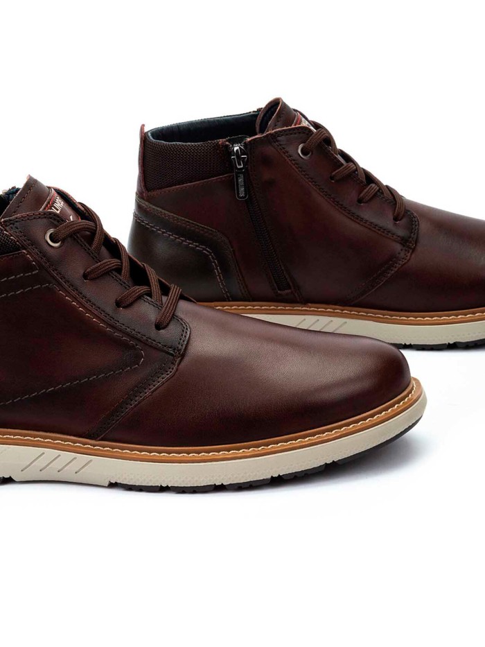 BOTA PIEL DE HOMBRE MARRONES PIKOLINOS BILBAO M8D-8050C1