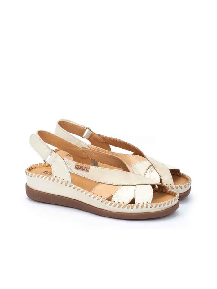 SANDALIAS CONFORT PIKOLINOS CADAQUES W8K-0705C1 BEIGE