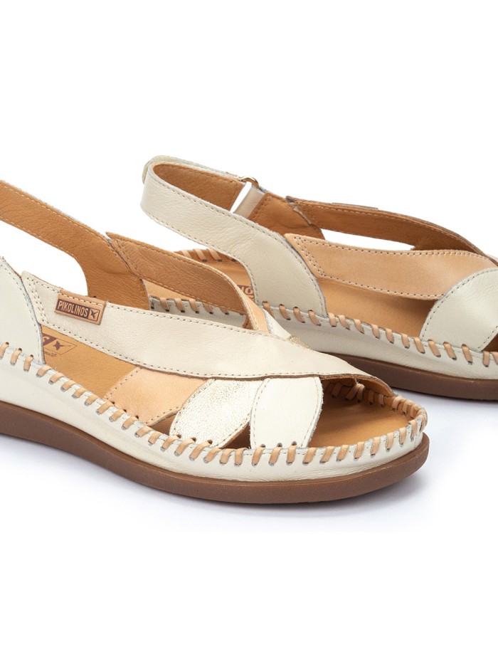 SANDALIAS CONFORT PIKOLINOS CADAQUES W8K-0705C1 BEIGE