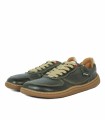 ZAPATILLAS URBANAS BAREFOOT DE PIEL CUERO PIKOLINOS ARANJUEZ  U9F-6363C1 VERDE