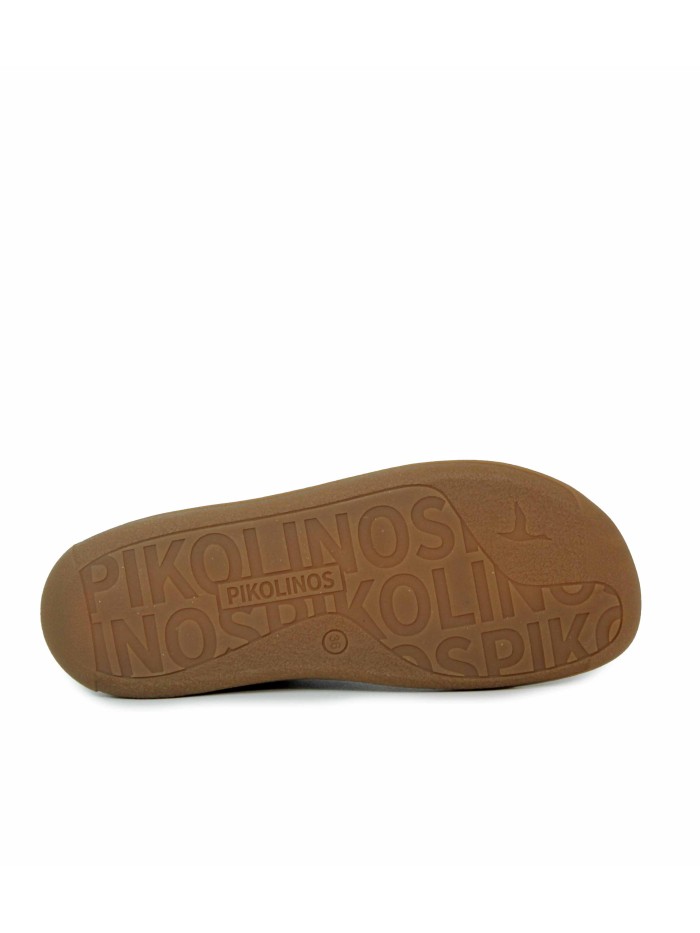 ZAPATILLAS URBANAS BAREFOOT DE PIEL CUERO PIKOLINOS ARANJUEZ  U9F-6363C1 VERDE