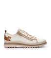 ZAPATOS DE MUJER CON CORDONES Y CREMALLERA BEIGE PIKOLINOS VIGO W3W-6979C1