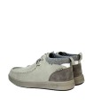 BOTÍN WALLABI DE ALGODÓN Y SERRAJE PITAS BAIKAL BEIGE
