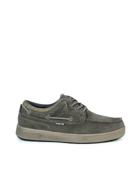 ZAPATO DE ALGODÓN Y SERRAJE PITAS DAKOTA TAUPE
