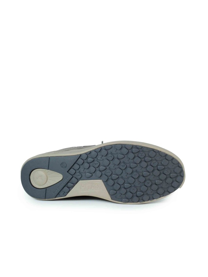 ZAPATO DE ALGODÓN Y SERRAJE PITAS DAKOTA TAUPE