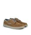 ZAPATO CON CORDONES ELÁSTICOS PITAS DAKOTA CAMEL